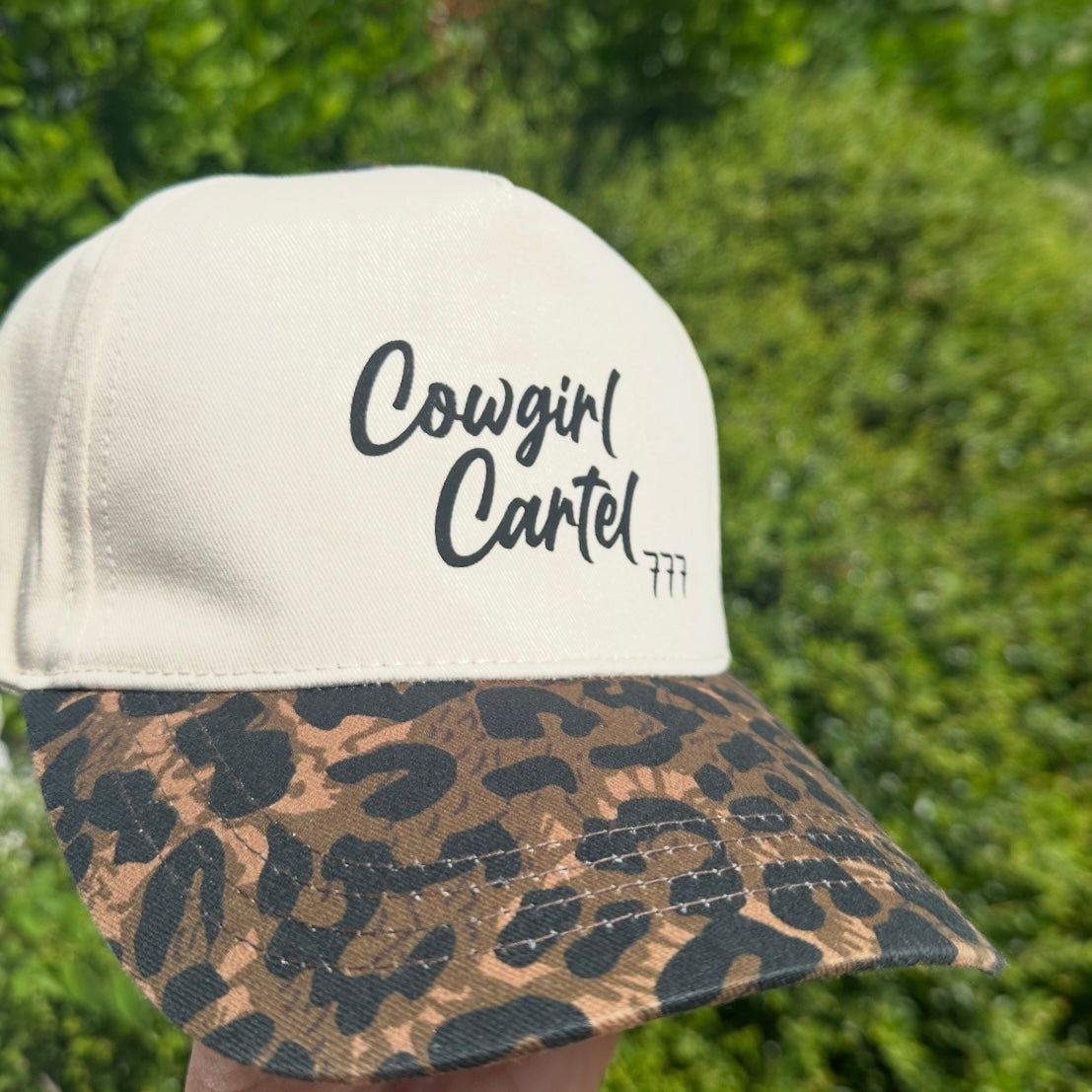 Where Western Meets Wild Cheetah Brim Hat