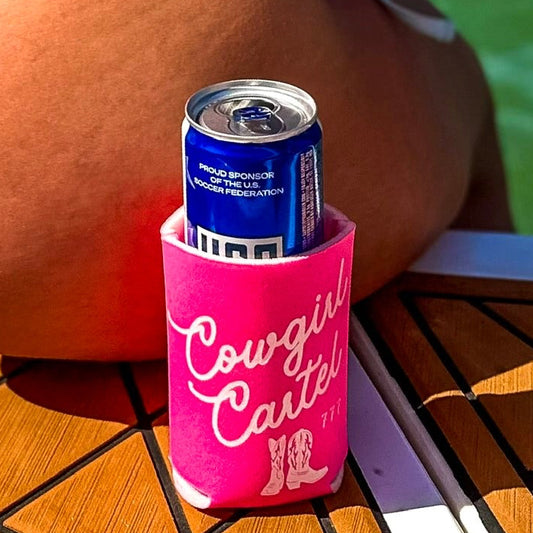 Cowgirl Cartel Koozie – Pink
