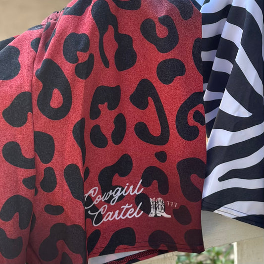 The Leopard Swim Trunks