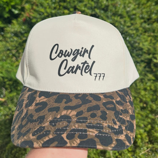 Where Western Meets Wild Cheetah Brim Hat
