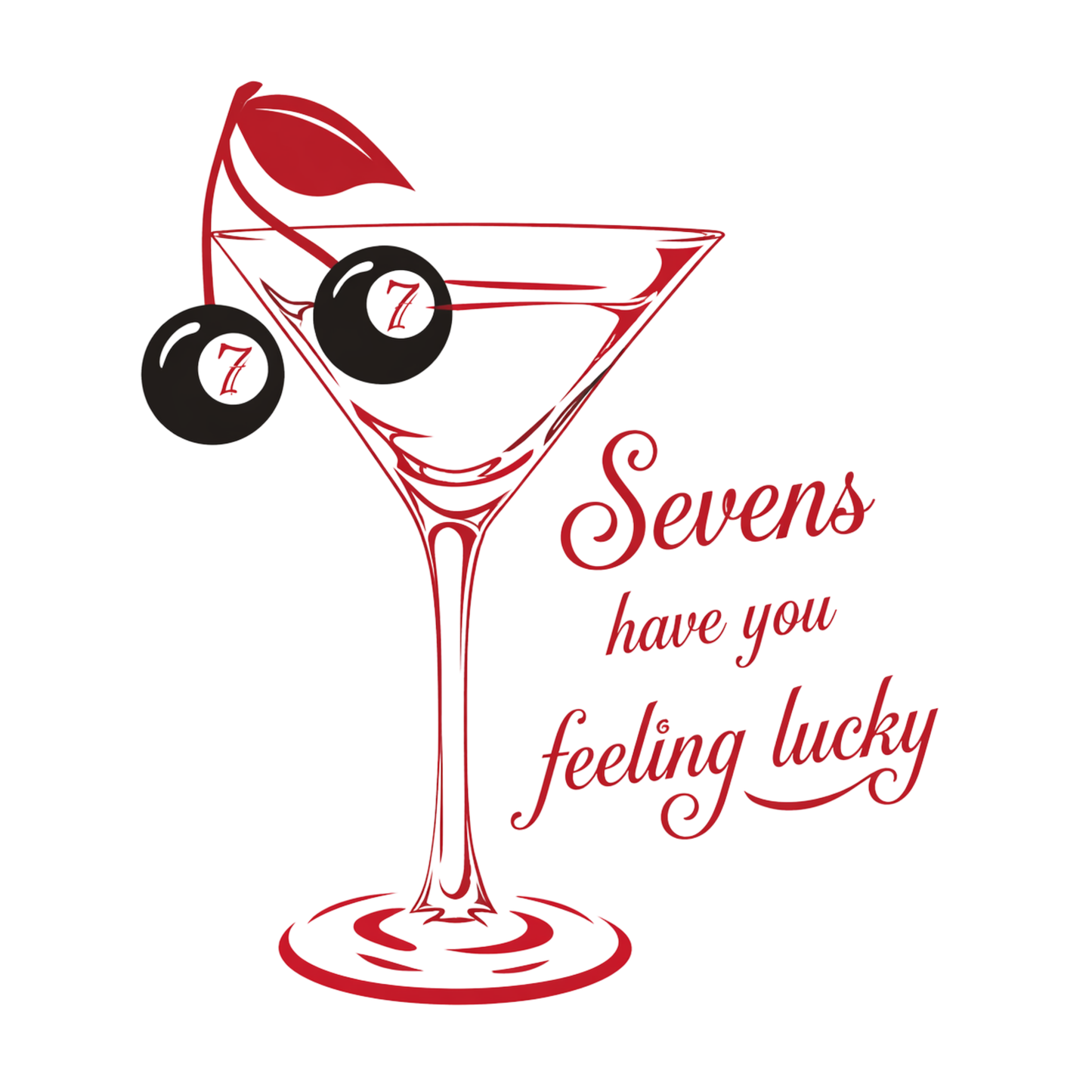 Lucky 7’s Martini Tee