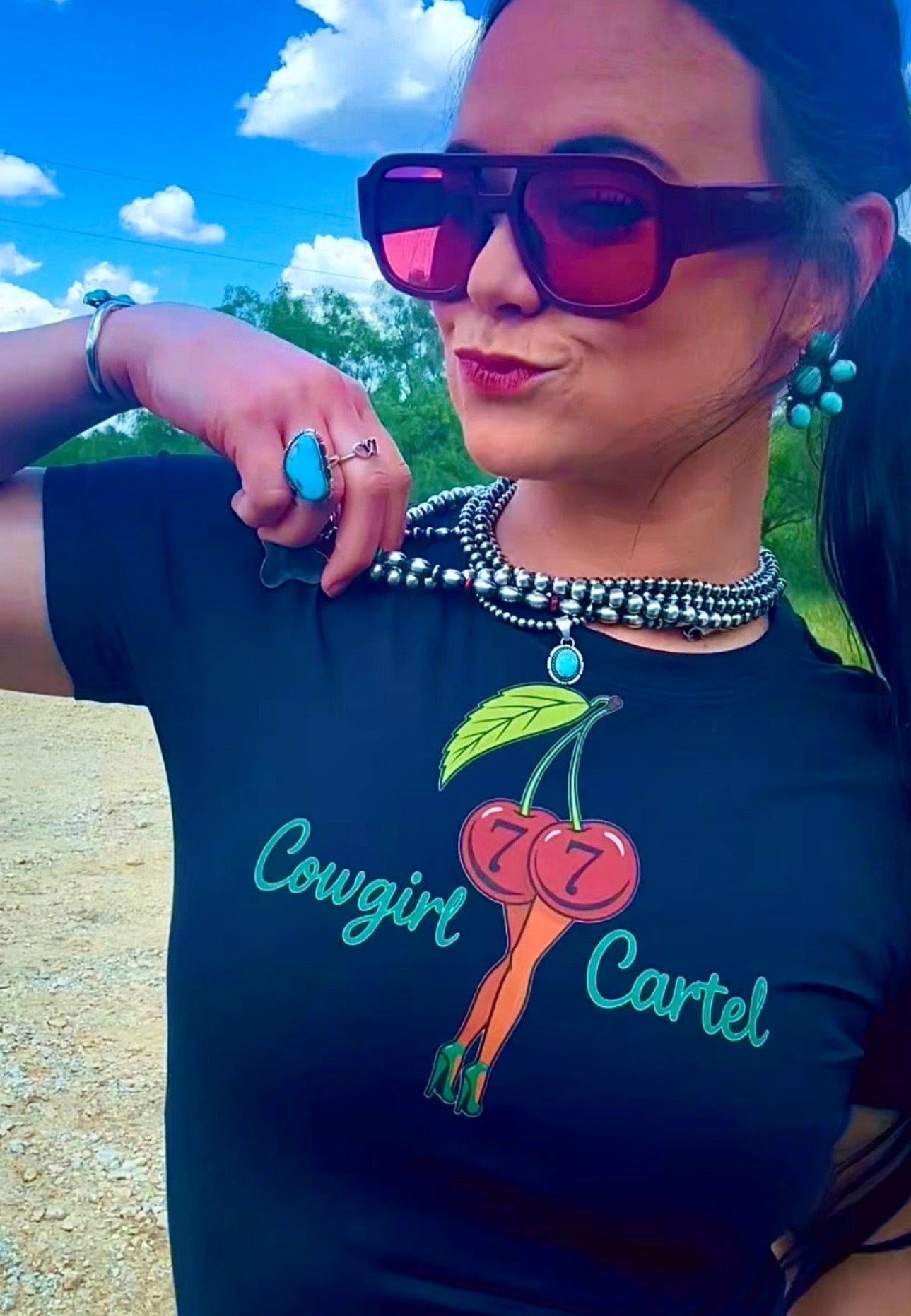 Cowgirl Cartel Signature Fitted Tee